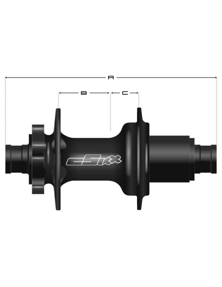 Maza Trasera CSIXX Boost R148, 32H