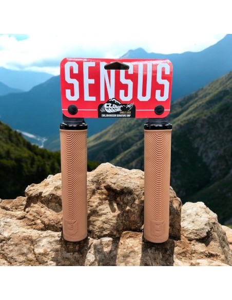 NUEVOS! Puños SENSUS Cloudwave Lock On - Emil Johansson 2026 Signature, Gum Rubber