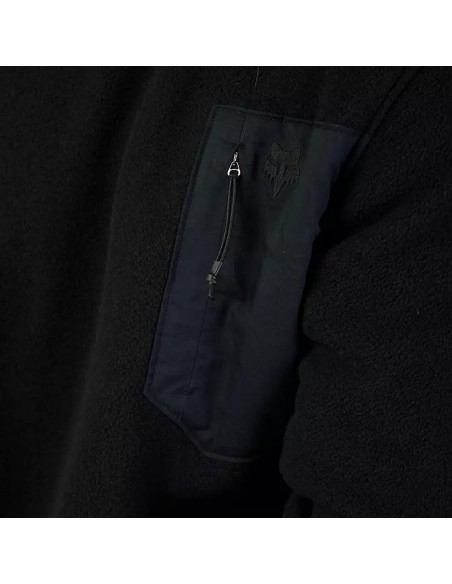 Poleron FOX Lifestyle Survivalist Sherpa, Negro