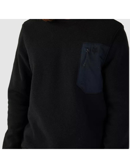 Poleron FOX Lifestyle Survivalist Sherpa, Negro