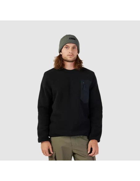 Poleron FOX Lifestyle Survivalist Sherpa, Negro