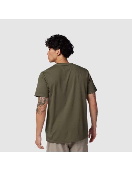 Polera FOX Lifestyle Non Stop, Verde Oliva