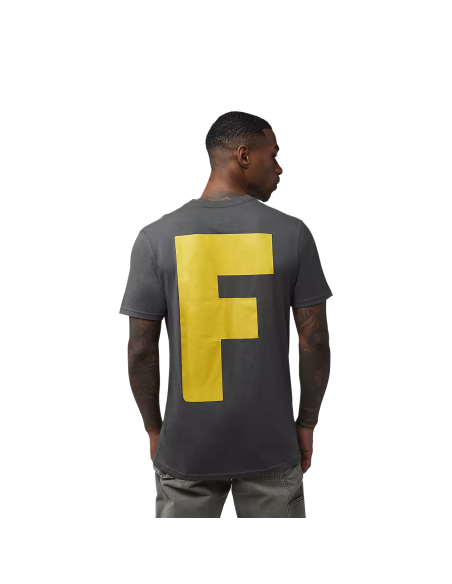 Polera FOX Lifestyle Big F Premium Tee, Gris