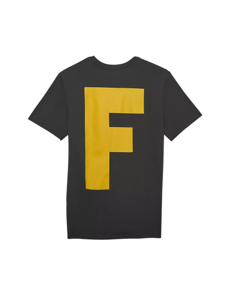 Polera FOX Lifestyle Big F Premium Tee, Gris