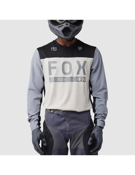 Jersey FOX Ranger Moto Off-Road, gris