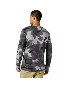 Polera FOX Lifestyle BKNR Manga Larga Camo Negro 2