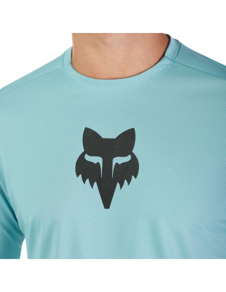 Jersey FOX Ranger Fox Head, Vintage Wash Blue