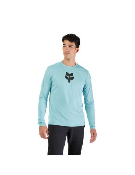 Jersey FOX Ranger Fox Head, Vintage Wash Blue