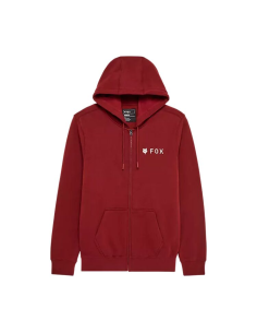 Polerón FOX Lifestyle Absolute Zip Hoodie - Burdeo