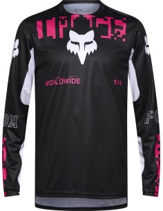 Jersey FOX Ranger Digi Image Manga Larga, Negro