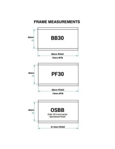 Motor Praxis Pressfit 42/46mm (caja BB30/PF30) de ancho... 2