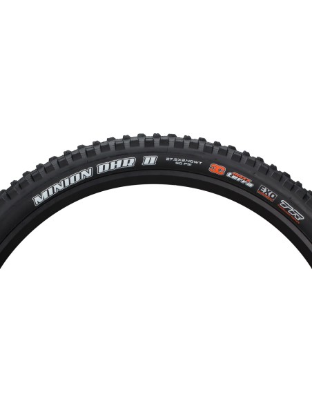 Neumático Maxxis Minion DHR II 27.5x2.4, WT, 3C, DH Casing, E-50, MaxxTerra, TR