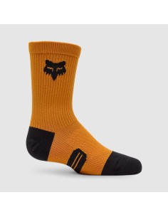 Calcetines FOX Ranger Crew Niño 6" Caramel