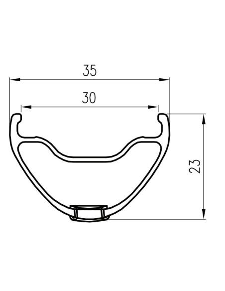 Llanta ALEXRIMS SUPRA35 SSE 29 32h