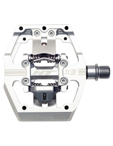 Pedales HT Clips X3, Silver