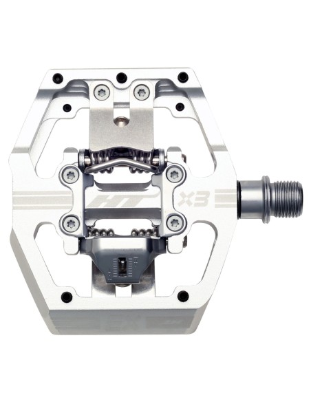 Pedales HT Clips X3, Silver