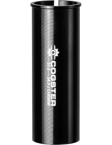 Adaptador Tubo Cogster 30.9 a 31.6 Negro