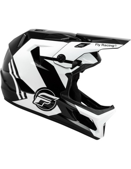 Casco de Niño Fly Racing Rayce 2025, Black/White
