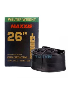 Cámara Maxxis 26×1.5-2.5 Válvula Presta 48mm