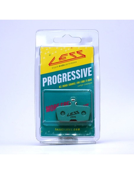 Pastillas LESS Brakes Progressive Carbon 658 | Sram Code, Guide RE, DB8