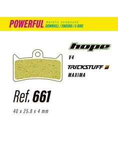 Pastillas LESS BRAKES Powerful 661 | Hope V4 - Lewis LHT