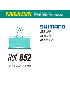 Pastillas LESS Brakes Progressive V1 652 | Shimano XTR,...
