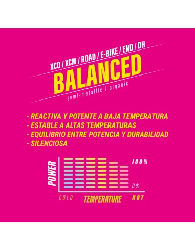 Pastillas LESS BRAKES Balanced 652 |...