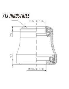 JUEGO DE DIRECCION 715 IND ZS44/ZS56 2