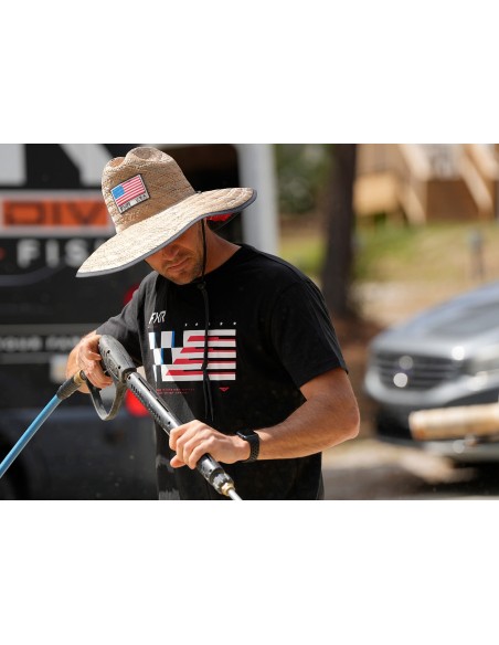 Sombrero de paja FXR Black Swell