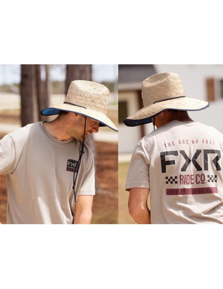 Sombrero de paja FXR Black Swell