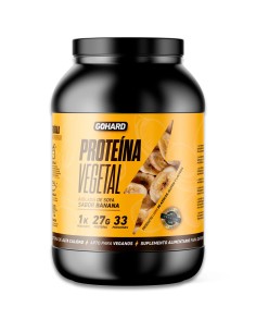 Proteína Vegetal Sabor Banana - Aislada de Soya 27g...