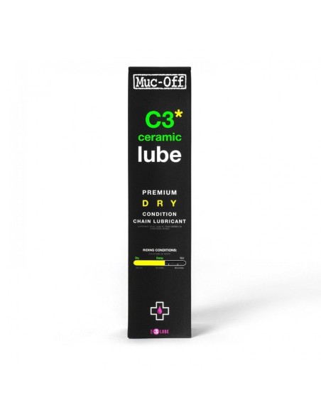 Lubricante Muc-Off C3 Cerámico Dry Lube (Seco) 120ml