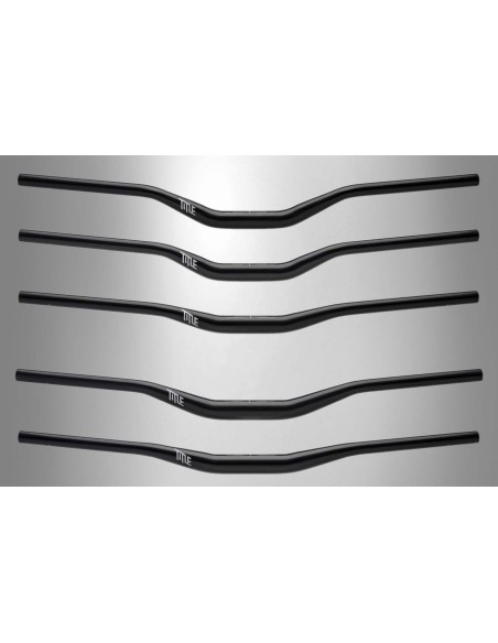 Manubrio TITLE AH1 Black, 35 clamp - 810 largo