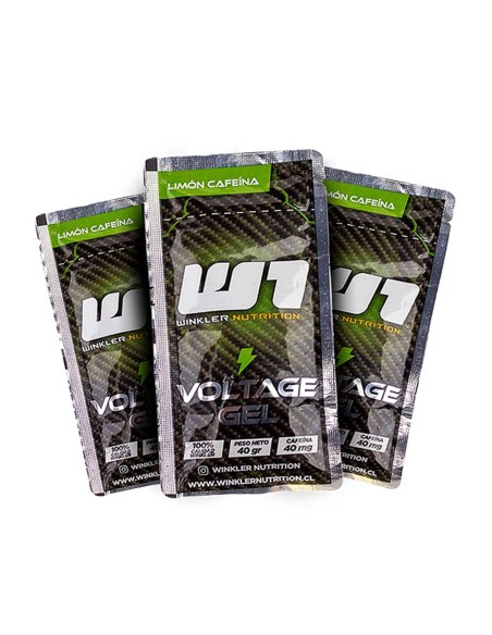 Gel Winkler Nutrition Voltage Limón - Cafeína (Unidad)