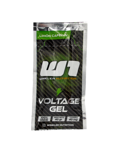 Gel Winkler Nutrition Voltage Limón - Cafeína (Unidad)