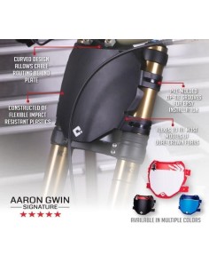 Portanúmero ODI Grips Signature black 2