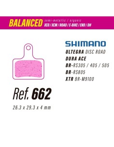 Pastillas LESS BRAKES Balanced 662 | Shimano Ultegra,...