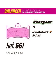 Pastillas LESS BRAKES Balanced 661 | Hope V4 - Lewis LHT