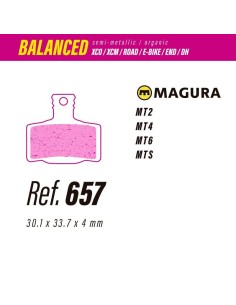 Pastillas LESS BRAKES Balanced 657 | Magura MT2 - MT4 -...