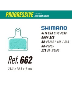 Pastillas LESS Brakes Progressive 662 | Shimano Ultegra,...
