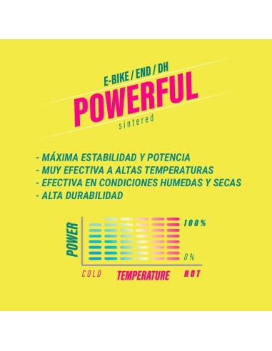 Pastillas LESS BRAKES Powerful 659...