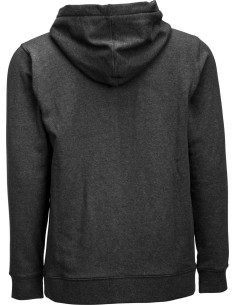 Polerón FLY Lifestyle Logo Zip Up Hoodie, Dark Charcoal 2