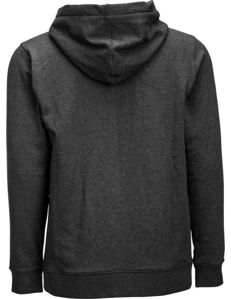 Polerón FLY Lifestyle Logo Zip Up Hoodie, Dark Charcoal