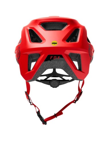Casco FOX Mainframe MIPS CE, Rojo Flúor