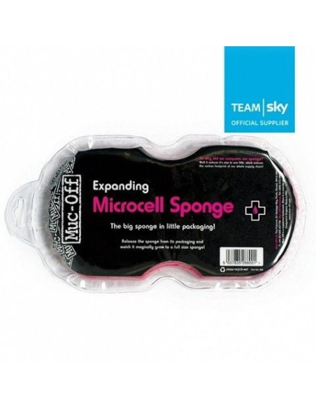 Esponja Muc-Off Microcell Expandible, Rosada