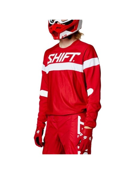 Pantalón Shift Moto White Label Trac Rojo