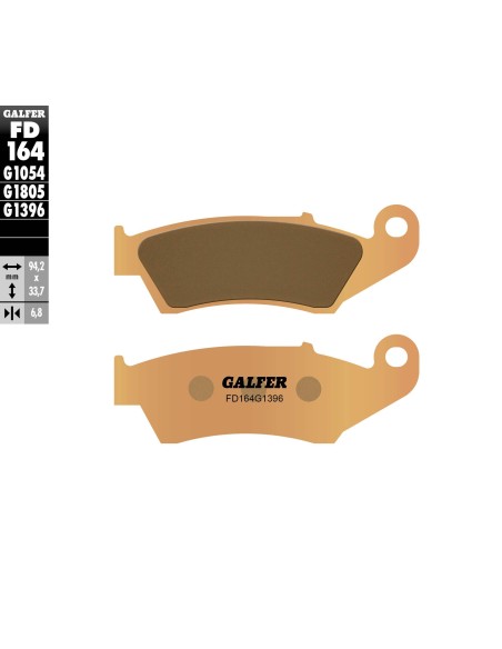 Pastillas de Freno Moto Galfer Delantera FD164, Beta, GasGas