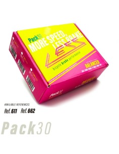 TALLER: Set de 30 Pastillas LESS BRAKES Balanced 652 para...