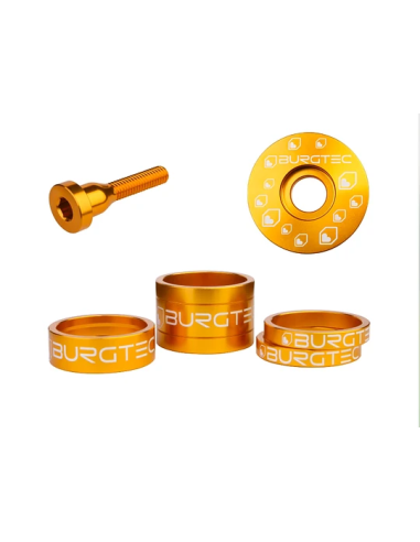 Kit Burgtec de Espaciadores / Tapa / Perno (Colores)