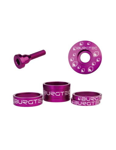 Kit Burgtec de Espaciadores / Tapa / Perno (Colores)